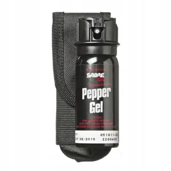 Top Prodej SABRE RED obranný gel Flip top s pouzdrem na opasek 53ml