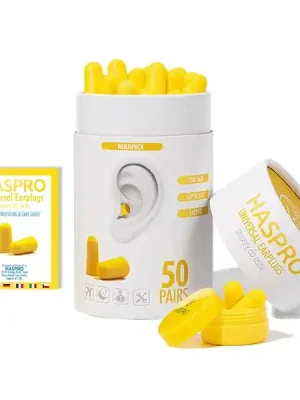 Horká Nabídka HASPRO TUBE50 špunty do uší, žluté