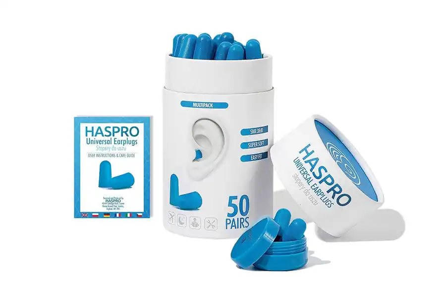 HASPRO TUBE50 špunty do uší, modré Nejprodávanější