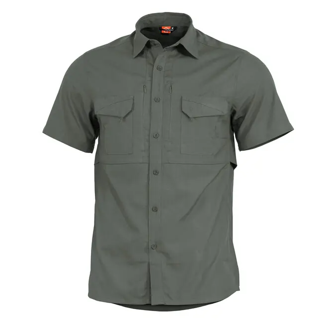 Nízká Cena Pentagon Plato košile s krátkým rukávem, camo green