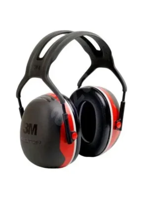 3M Peltor X3A chrániče sluchu, červené Výprodej