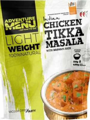 Adventure Menu Kuřecí Tikka Masala s basmati rýží 400g Tovární Cena