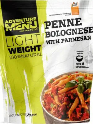 Adventure Menu Penne s Boloňskou omáčkou a parmesanem 400g Nízká Cena