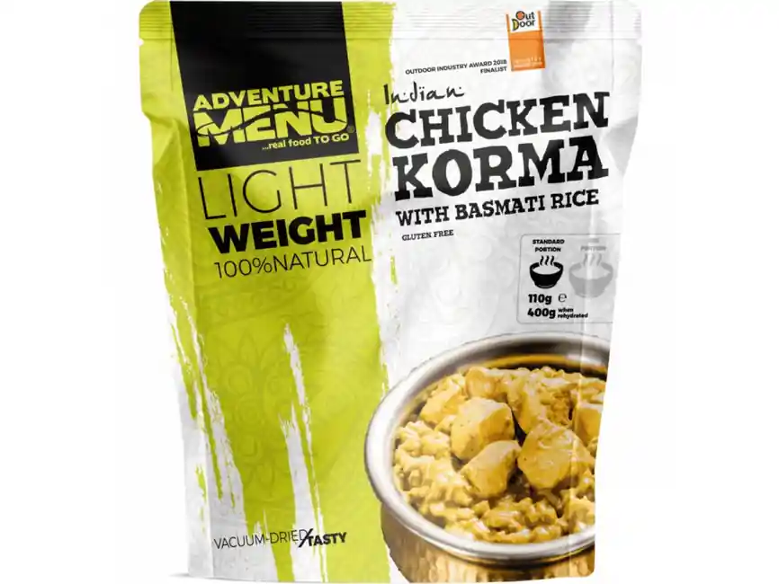 Poslední Šance Adventure Menu Kuře Korma s basmati rýží 400g