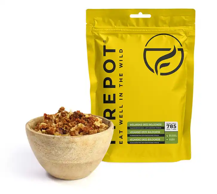 Firepot Veganské těstoviny orzo bolognese, 135g Cenová Bomba