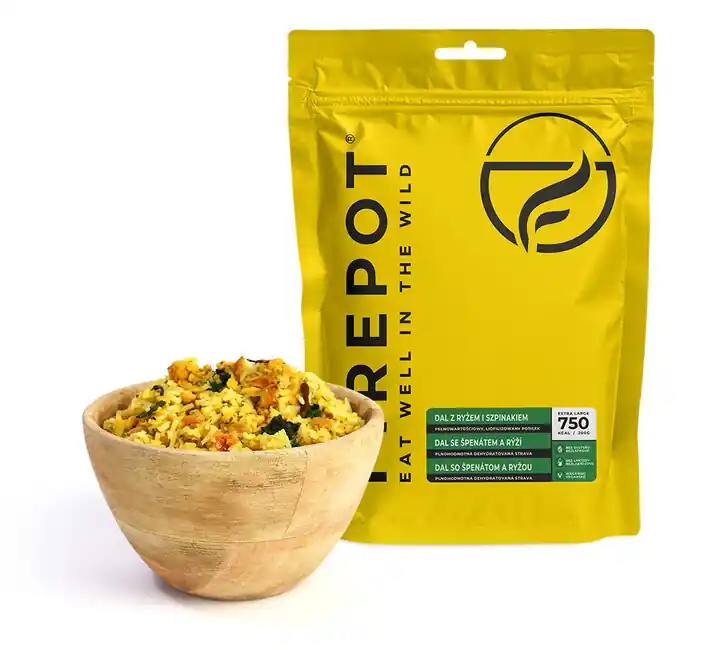 Firepot Dal se špenátem a rýží XL, 200g Nejprodávanější