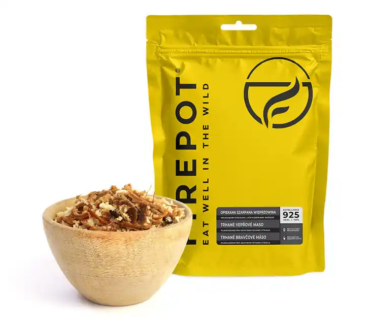 Autentický Firepot Trhané vepřové maso XL, 190g