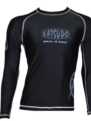 Katsudo rash guard gray, dlouhý rukáv Nová Kolekce
