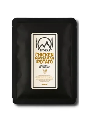 Novinka Army ration Menu potravinová dávka, Kuřecí Massaman s bramborami
