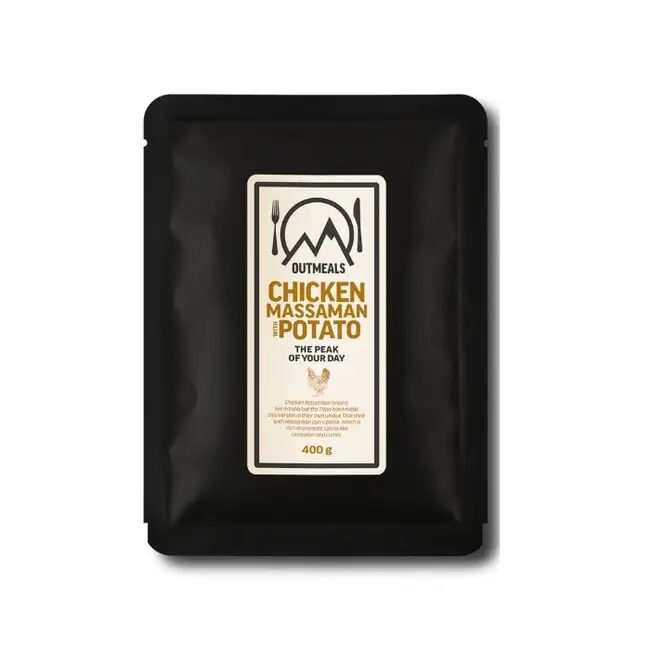 Novinka Army ration Menu potravinová dávka, Kuřecí Massaman s bramborami