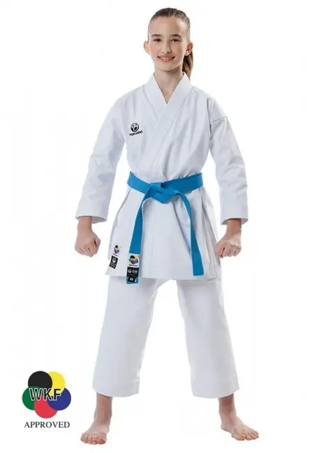 Aktuální Tokaido KATA MASTER JUNIOR WKF kimono, bílé
