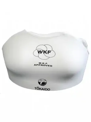 TOKAIDO Chránič prsou WKF, bílé Nejlepší Volba