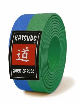 Bezpečná Platba Katsudo Judo opasek zeleno-modrý