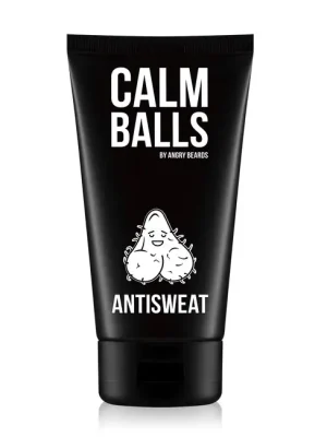 ANGRY BEARDS Antisweat - Deodorant na koule 150 ml Originální