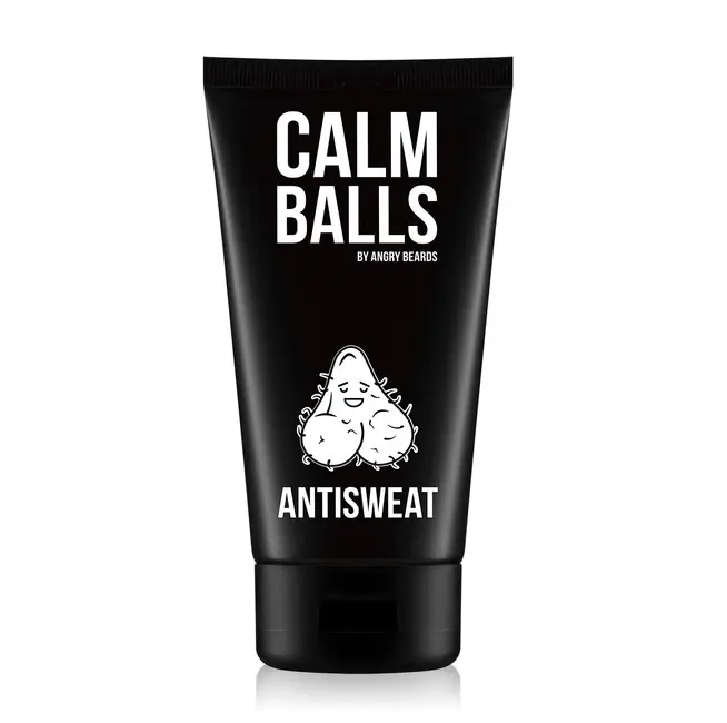 ANGRY BEARDS Antisweat - Deodorant na koule 150 ml Originální
