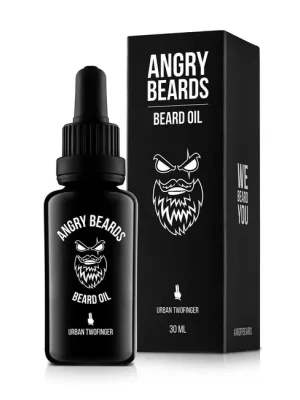 ANGRY BEARDS Olej na vousy Urban Twofinger 30 ml Expresní Doručení