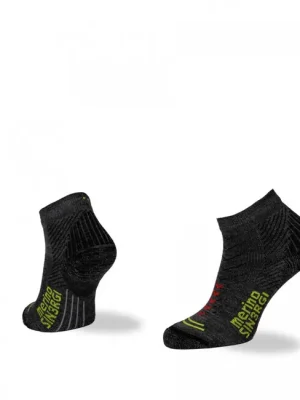 Cenový Hit TEKO Nízké běžecké MERINO ponožky eco RUN 2.0 ENDURO, tmavě šedé