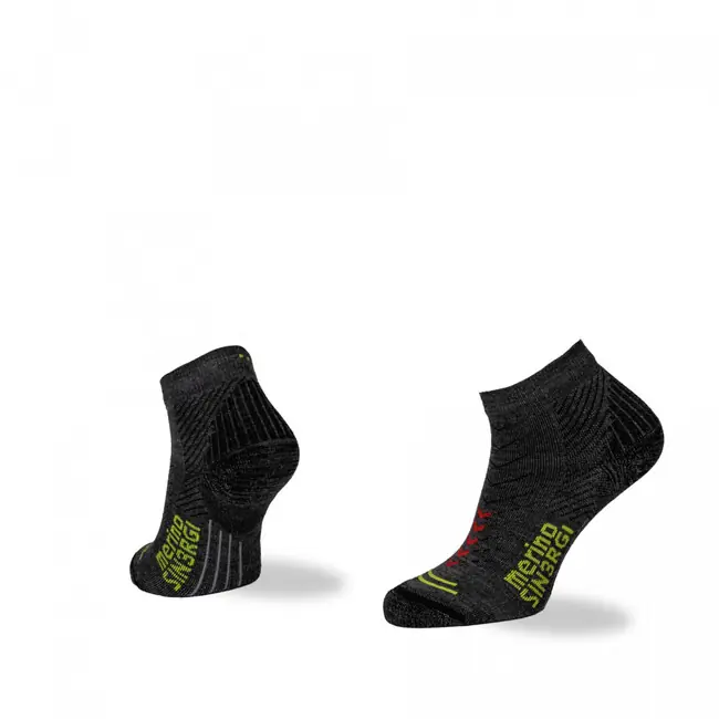 Cenový Hit TEKO Nízké běžecké MERINO ponožky eco RUN 2.0 ENDURO, tmavě šedé