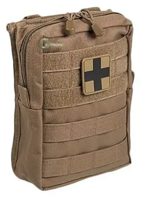Značkový Mil-tec Molle lékárnička velká, dark coyote