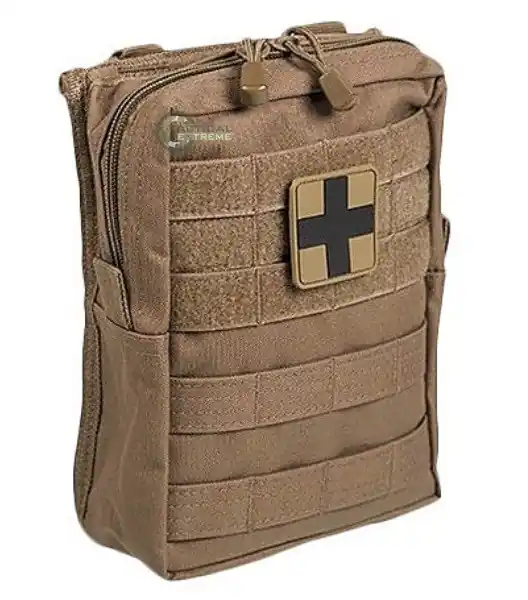 Značkový Mil-tec Molle lékárnička velká, dark coyote