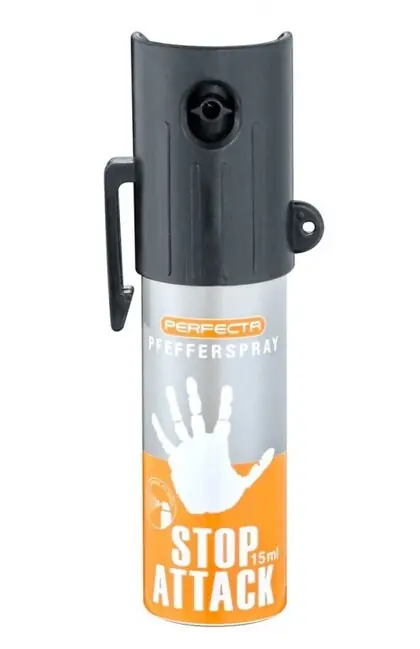 Obranný sprej Perfecta OC Stop Attack, 15 ml Akční Cena