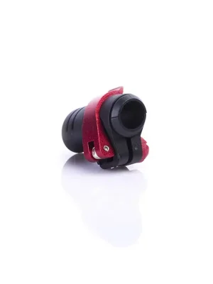 Ověřený Warp ND - flip-lock mechanika FL-17 černý plast/červená ALU páčka/červená matička, pro průměr 16mm