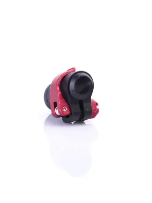 Warp ND - flip-lock mechanika FL-17 černý plast/červená ALU páčka/červená matička, pro průměr 14mm Odeslání Ihned