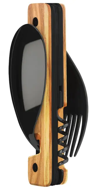 Kup Teď Akinod A02B00001 multifunkční sada 13h25, black mirror finish, olive wood