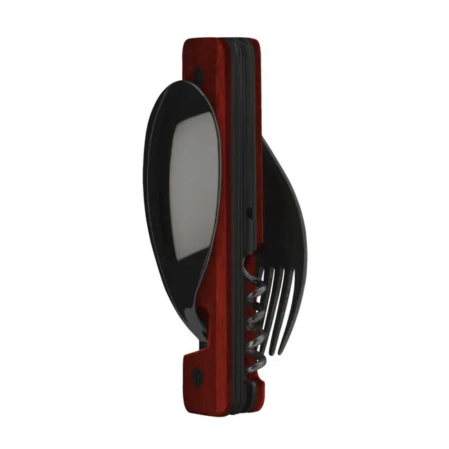 Akinod A02B00005 multifunkční sada 13h25, black mirror finish, coral wood Pouze Dnes