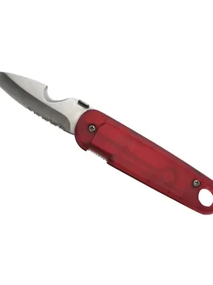 Autentický Baladeo ECO178 No Limit záchranářský nůž červený