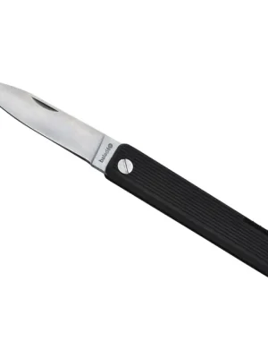 Baladeo ECO350 Papagayo kapesní nůž, čepel 7,5cm, ocel 420, rukojeť černá TPE Akční Nabídka