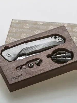 Ověřený Lionsteel Velmi robustní kapesní nůž s čepelí M390 TRE BR