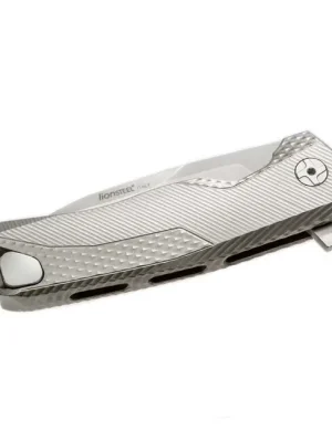 Zlevněný Lionsteel Luxusní kapesní nůž s rukojetí z masivního titanu ROK G