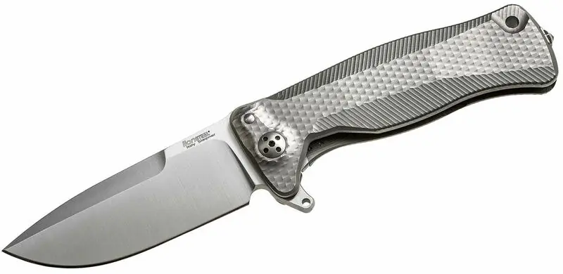 Aktuální Lionsteel Komfortní kapesní nůž s tuhým titanovým rámem SR11 G