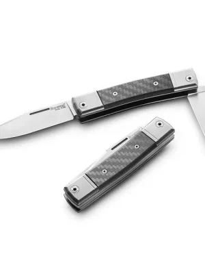Omezená Nabídka Lionsteel BestMAN s dvojicí čepelí z ocele M390 bestMAN BM13 CF