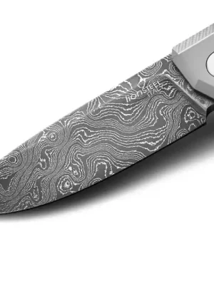 Lionsteel Luxusní kapesní nůž s rukojetí z masivního titanu MYTO MT01D GY Nízká Cena