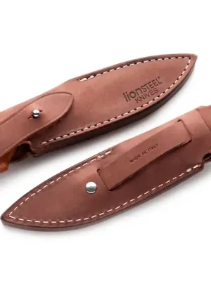 Bezpečná Platba Lionsteel Nůž s pevnou čepelí s rukojetí ze dřeva santos WILLY WL1 ST