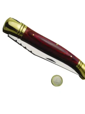 Expresní Doručení Laguiole DUB900 nůž 20cm , červený