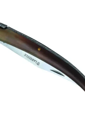 Laguiole DUB095 Caractere kapesní nůž, čepel 10,5cm, ocel 420, rukojeť rohovina. Speciální Cena