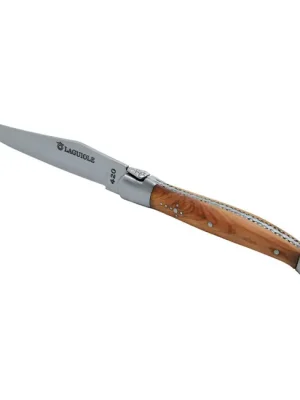 Jen Po Omezenou Doba Laguiole DUB123 steakový nůž, čepel 12cm, nerez ocel, rukojeť z kořene jalovce