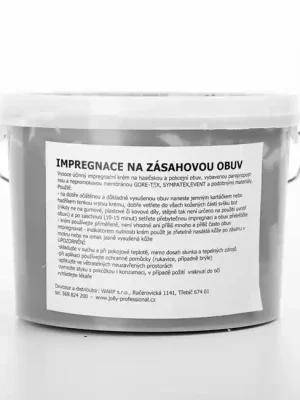 Jolly Černý impregnační krém na zásahovou obuv Finální Výprodej