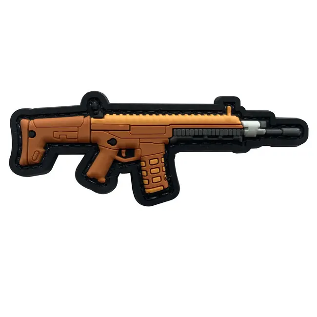 3D GUN PVC PATCH Originální