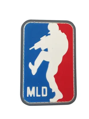 WARAGOD nášivka MLD-Major League DoorKicker PVC Patch White Finální Výprodej
