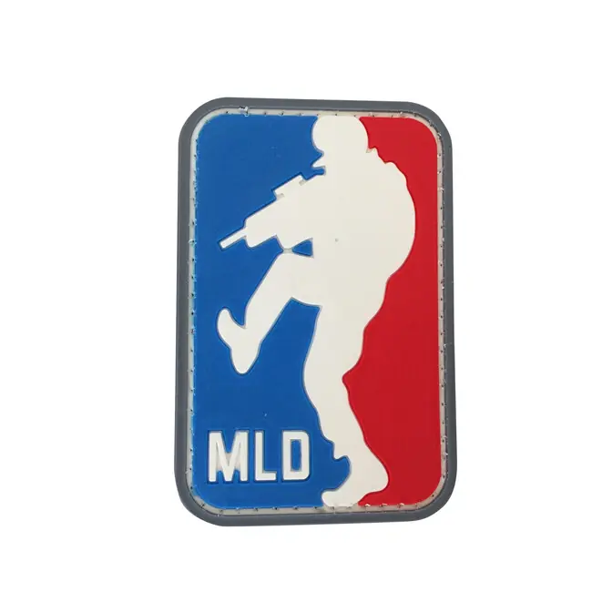 WARAGOD nášivka MLD-Major League DoorKicker PVC Patch White Finální Výprodej