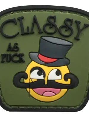 WARAGOD nášivka Classy As Fuck PVC Patch Speciální Cena
