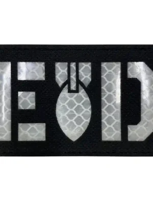 WARAGOD nášivka Reflective EOD Patch Black Super Cena