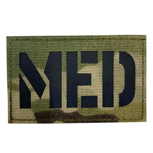 Pouze Dnes WARAGOD nášivka Reflective Fabric MED Patch Multicam