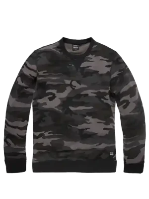 Vintage Industries Mikina Greeley, dark camo Bezpečná Platba