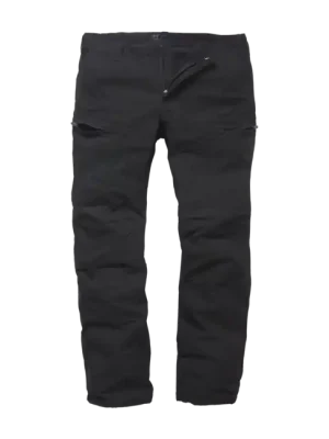 Vintage Industries Technické kalhoty Kenny, černé Cenově Výhodný