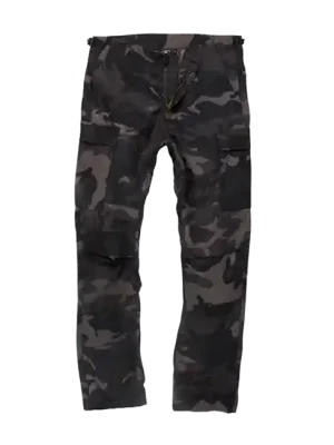 Vintage Industries Kalhoty BDU , dark camo Expresní Doručení